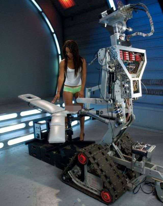 Robot orgasm machines for women
