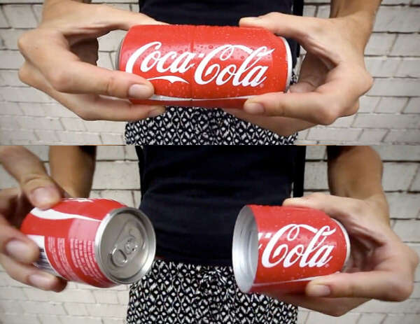 Coca-cola em embalagem diferente