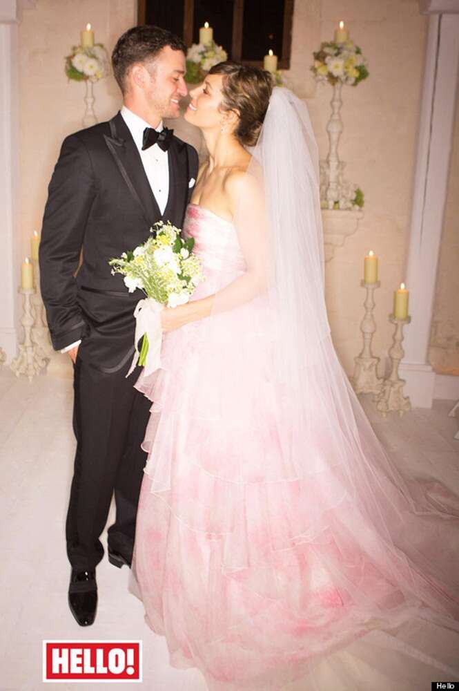 Timberlake and Biel wedding in Hello!