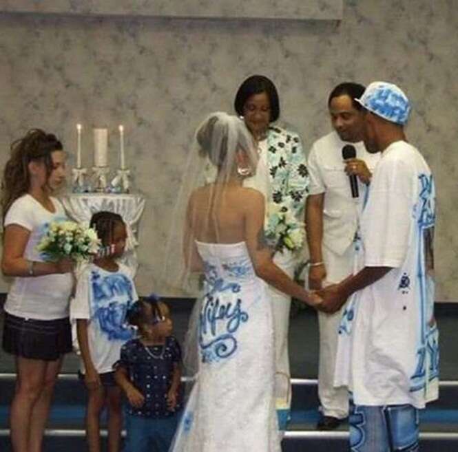 Os mais estranhos vestidos de casamento