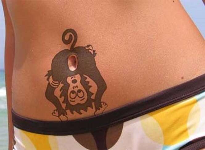 As 10 tatuagens mais bizarras feitas no umbigo