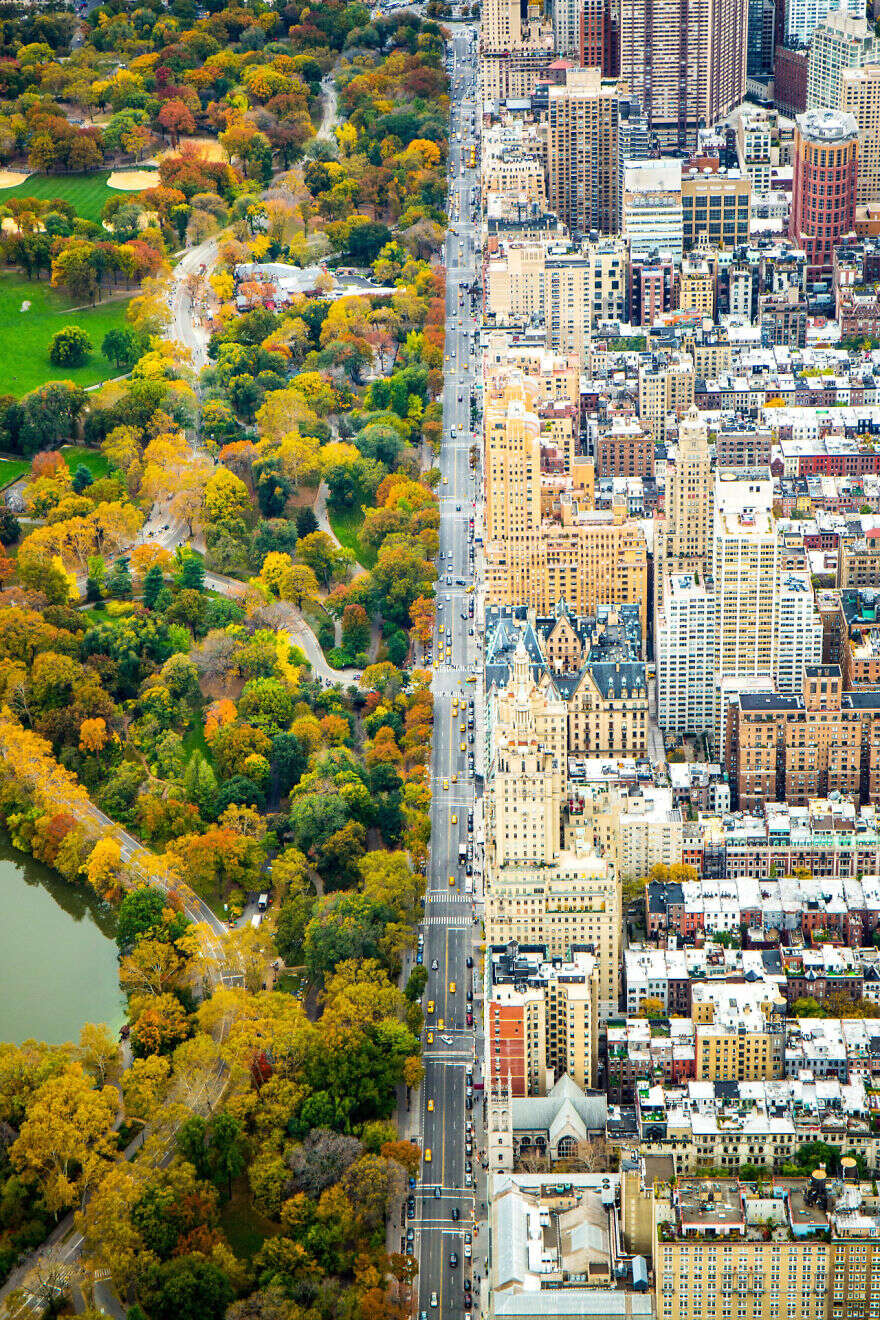 Foto mostra incrível contraste em cidade de Nova York