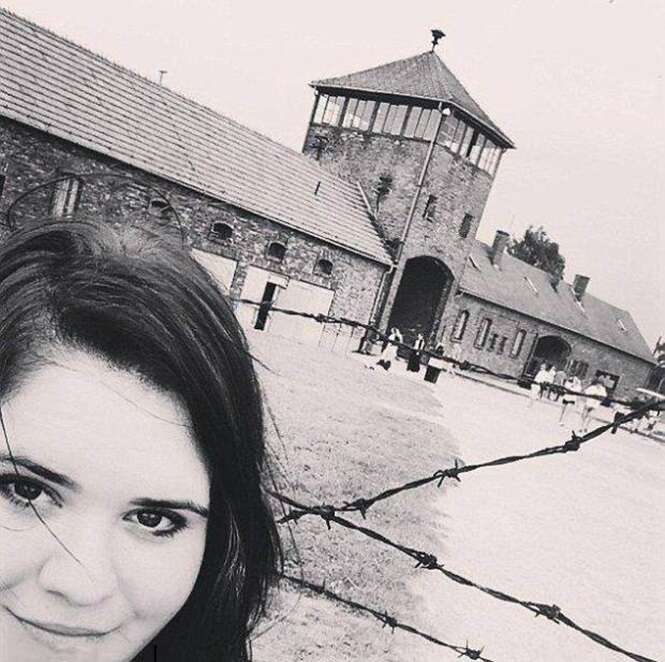 Teenager who took selfie at Aushwitz  Source: pavlu_lucie/Instagram