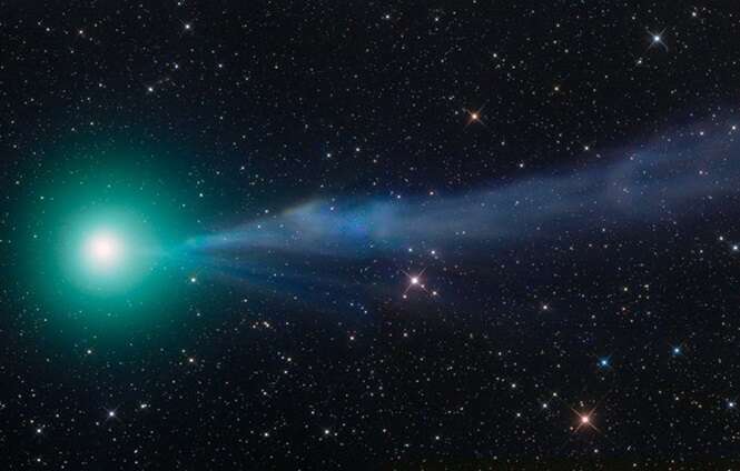 Imagens fantásticas de cometas