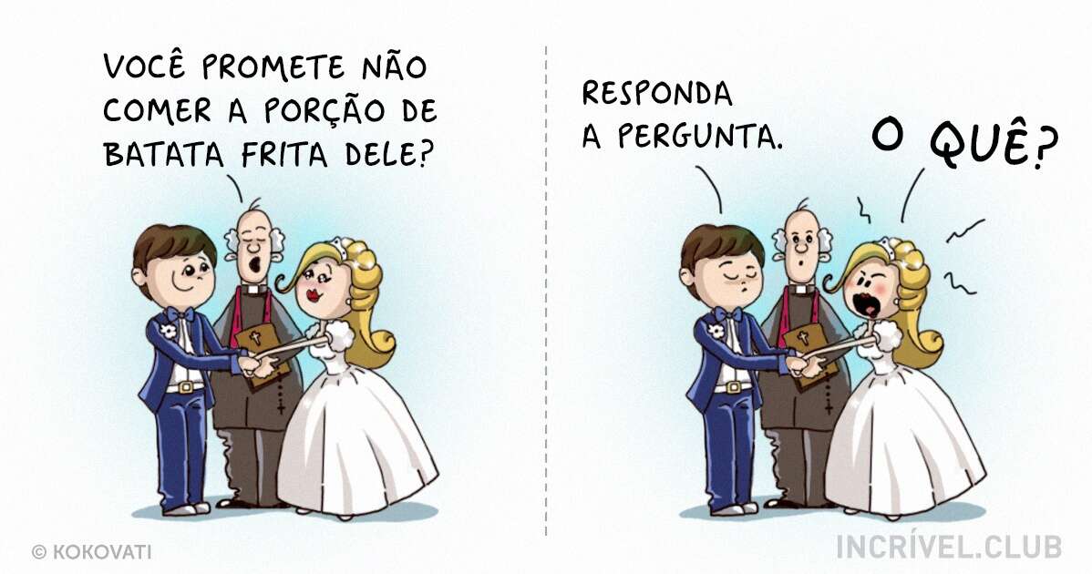 Essas são as promessas que você devia fazer no dia de seu casamento