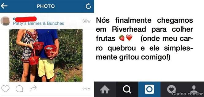 Jovem reescreve todas as legendas de seu Instagram para mostrar a verdade sobre seu ex-namorado