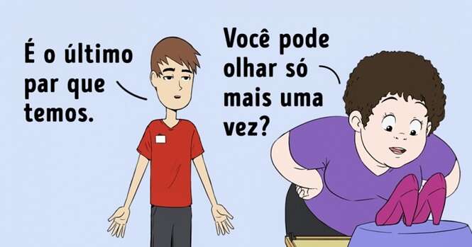 Ilustrações revelando o que significa dar atenção ao cliente