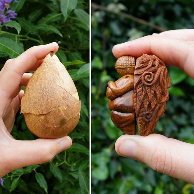 Foto: Avocado Stone Faces