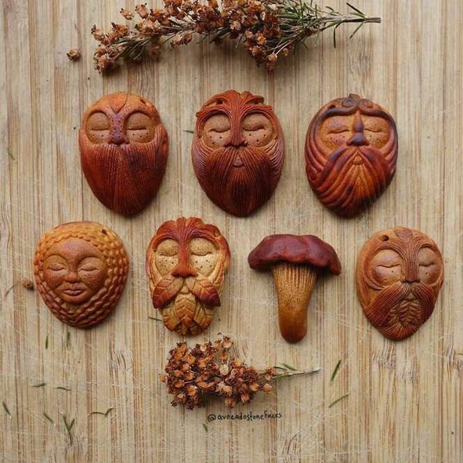 Foto: Avocado Stone Faces