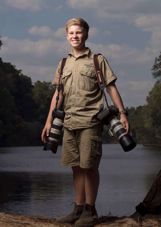 O filho de Steve Irwin é um fotógrafo premiado, e essas fotos mostram o motivo