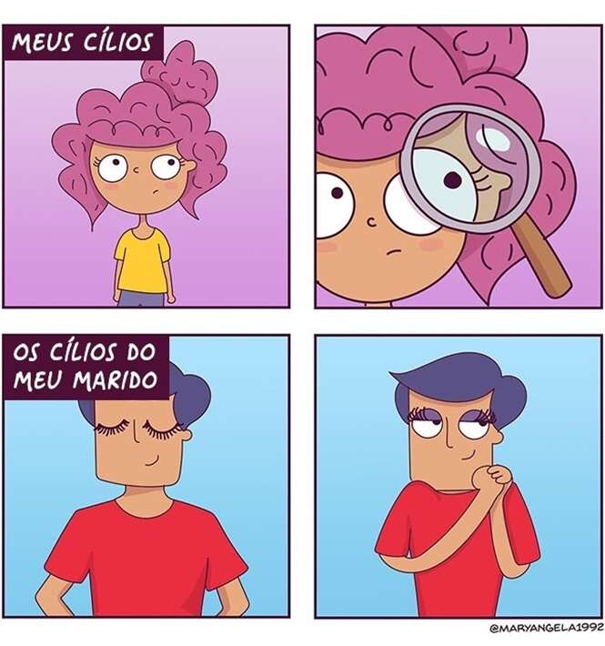 Quadrinhos divertidos retratando momentos em que a vida tira sarro de nós