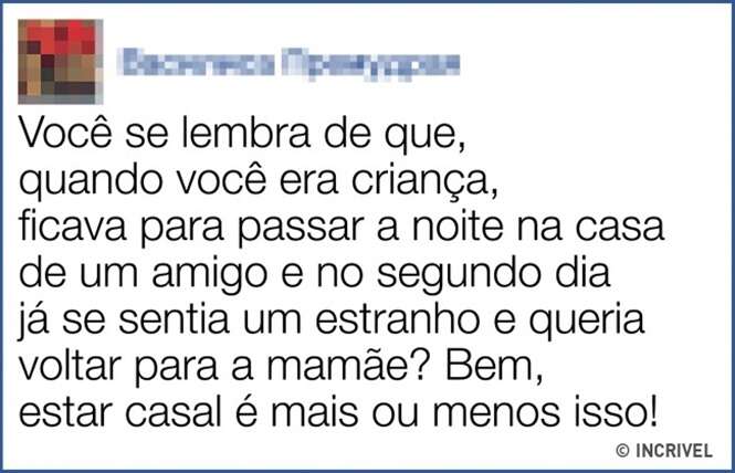 Confissões honestas e bem-humoradas a respeito do casamento