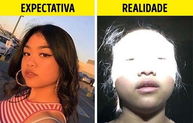 Pessoas que não mediram esforços para registrarem a foto perfeita