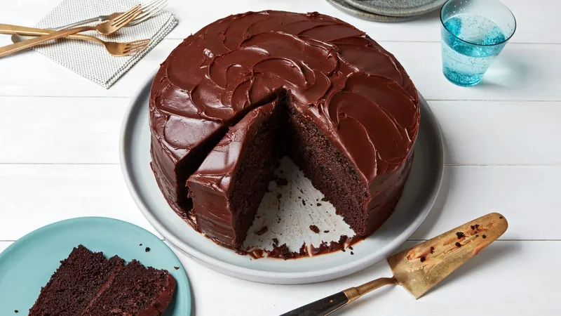 Bolo de chocolate fofinho